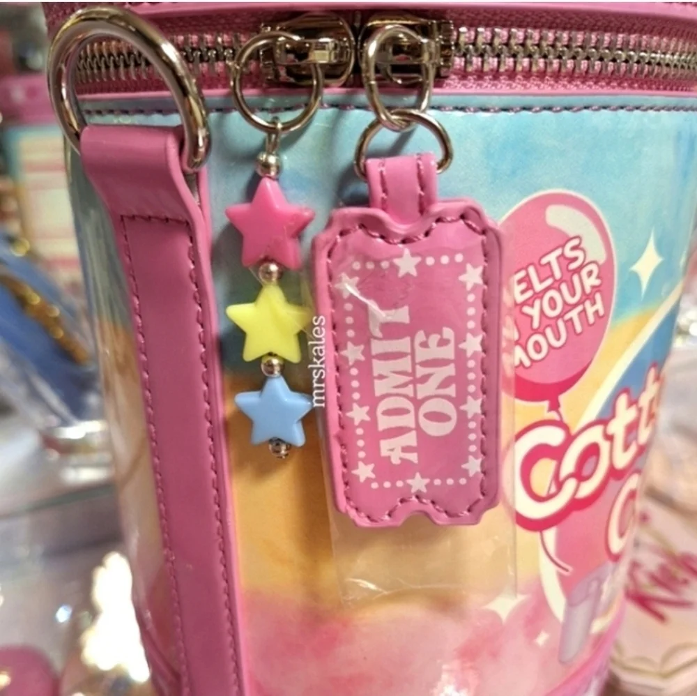 Cotton Candy Bucket Crossbody Bag - Picture 4 of 12